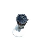 SEIKO◆PROSPEX/アルピニスト/自動巻腕時計/ステンレス/BLK/コマあり/SS/6R35-00E0//