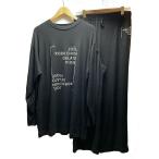 GELATO PIQUE HOMME*×JOEL ROBUCHON/ выставить /L/ искусственный шелк /GRY/ принт /PMCT215350