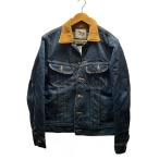 ショッピングブランケット Lee◆STORM RIDER/裏地ブランケット/襟コーデュロイ/切替/M/LT0522