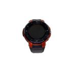 CASIO◆PRO TREK Smart WSD-F30 オレンジ【WearOS】/デジタル/ラバー/GRY/GRY/S//