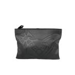 ショッピングVivienne Vivienne Westwood◆セカンドバッグ/レザー/BLK/無地//