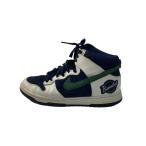 NIKE◆DUNK HIGH PRM EMB_ダンク ハイ プレミアム エンベデッド/27.5cm/NVY/コーデュロ