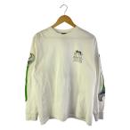ショッピングstussy STUSSY◆長袖Tシャツ/L/コットン/WHT/BUILT TOUGH/BUILT TOUGH/Wrench LS