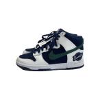 NIKE◆DUNK HIGH PRM EMB_ダンク ハイ プレミアム エンベデッド/27.5cm/NVY/レザー//