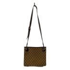 ショッピングＧＧキャンバス GUCCI◆ショルダーバッグ_GGキャンバス/キャンバス/BRW