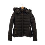 ショッピングzara ZARA◆ダウンジャケット/M/--/BLK/ファー