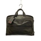 TUMI◆ブリーフケース/レザー/BLK/無�