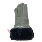 FURLA* перчатки / акрил /GRY/ женский /FRJ258250T