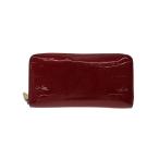 ショッピングヴェルニ LOUIS VUITTON◆ジッピー・ウォレット_モノグラム・ヴェルニ/エナメル/PUP/レディース