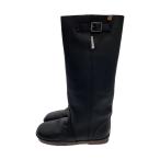 KOOS◆ブーツ/36/ブラック/レザー