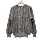 ショッピングdior Christian Dior MONSIEUR◆ニット・セーター(厚手)/M/ウール/PUP/総柄/EK-8107