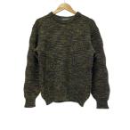 ショッピングdior Christian Dior MONSIEUR◆ニット・セーター(厚手)/M/ウール/GRN/総柄/EK-8105
