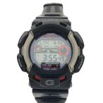 ショッピングCASIO CASIO◆クォーツ腕時計/デジタル/ラバー/BLK/BLK/GW-9110