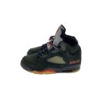 NIKE◆AIR JORDAN 5 RETRO_エアジョーダン 5 レトロ/27.5cm/KHK