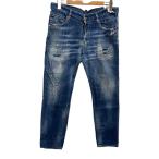 DSQUARED2* обтягивающий брюки /52/ Denim /IDG/ одноцветный /S71LB0635