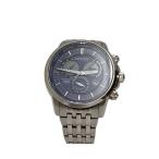 CITIZEN◆ソーラー腕時計/アナログ/ステンレス/NVY/SLV/E870-S104114