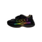 GUCCI◆ローカットスニーカー/UK7.5/BLK