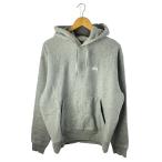 STUSSY◆パーカー/L/コットン/GRY/118469