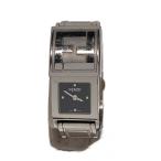 FENDI◆クォーツ腕時計/アナログ/BLK/SLV/5400L 010-575