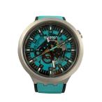 SWATCH◆クォーツ腕時計/アナログ/BLU/