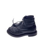 RED WING◆レースアップブーツ/US9/BLK/レザー/8133