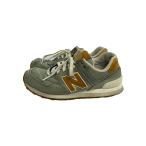 NEW BALANCE◆ローカットスニーカー/23.5cm/グレー/キャンバス/WL574CDC/ニューバランス