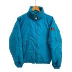 MONCLER◆ダウン/スキーウェア/スポーツウェアー/ブルー/SMQ636/汚れ、色褪せ多数有り/モンクレー