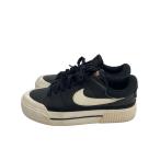 NIKE*COURT LEGACY LIFT_ пальто Legacy подъёмник /24.5cm/ черный / кожа 