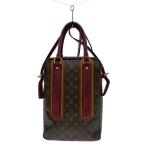 ショッピングVUITTON LOUIS VUITTON◆ポルト・ドキュマン・ヴェルティカル_モノグラム・ベキア_ボルドー/PVC/BRW/モノグラム