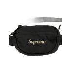 Supreme* сумка-пояс / нейлон /BLK/ одноцветный 