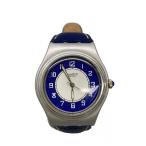 SWATCH◆腕時計/アナログ/BLU/BLU