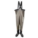 SHIMANO* одежда -/L/ забродный полукомбинезон /GRY/FF-051T