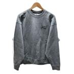 NIKE◆×STUSSY/Washed Fleece Crew/スウェット/S/コットン/GRY/DO9337-063