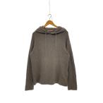 ショッピングmoncler MONCLER◆パーカー/L/カシミア/GRY/MAGLIA TRICOT CON CAPPUCCIO