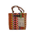 ショッピングカゴバッグ MARNI◆カゴバッグ/--/マルチカラー