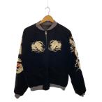 紅雀/スカジャン/L/ブラック