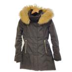 ショッピングzara ZARA◆モッズコート/S/ポリエステル/BLK