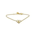 Vivienne Westwood* браслет /PETRA/ в форме сердечка /GLD/ женский //
