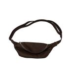 MR.OLIVE* сумка-пояс / кожа /BRW