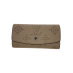 ショッピングLOUIS LOUIS VUITTON◆ミュルティクレ4_マヒナ/レザー/BEG/総柄/レディース