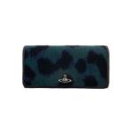 Vivienne Westwood◆長財布/--/GRN/メンズ/スレ有/毛羽立ち有