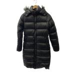 ショッピングduvetica DUVETICA◆ロングダウンジャケット/38/ナイロン/BLK/1525-499-0231