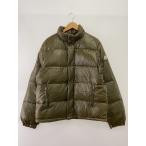 ショッピングmoncler MONCLER◆ダウンジャケット/3/ナイロン/KHK/無地/41313/50/68950