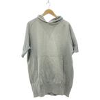 EVISU◆半袖パーカー/--/コットン/GRY/無地//