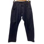 EVISU◆ボトム/34/コットン/IDG/無地/ボタン