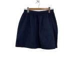 PRADA◆ミニスカート/40/ポリエステル/NVY/21Z651