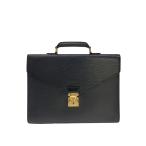 LOUIS VUITTON◆セルヴィエット・コンセイエ_エピ/レザー/BLK