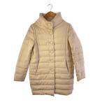 HERNO◆ロングダウンジャケット/--/カシミア/BEG/PI0071D/SIZE:46