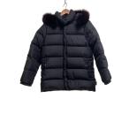 ショッピングmoncler MONCLER◆VALENTINE/ダウンジャケット/O/ポリエステル/BLK/49353/90/69950