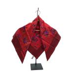 Christian Dior* шарф / шелк /RED/pe-z Lee / женский //